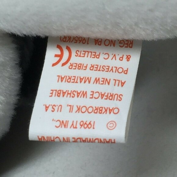 Ty Beanie Baby Nanook Dog Plush Stuffed Animal Retired W Tag November 21 1996 - Picture 8 of 10